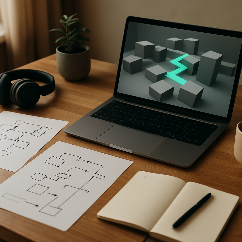 Leveldesign Prinzipien: Inspiration von riccellicreative